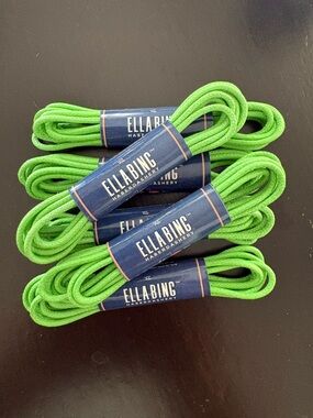 Green Waxed Cotton Shoe Laces